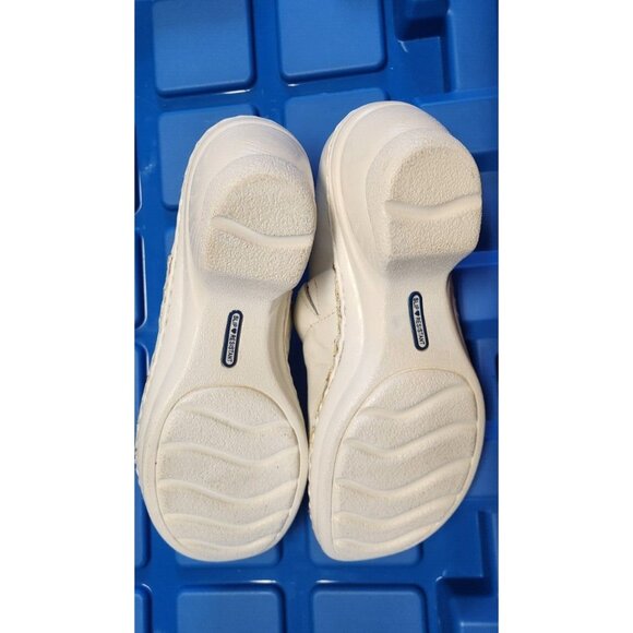 Nurse Mates Womens Shoes Sz 8M Halle Slip On Leather Clog Slip Resistant Sole - Picture 6 of 9